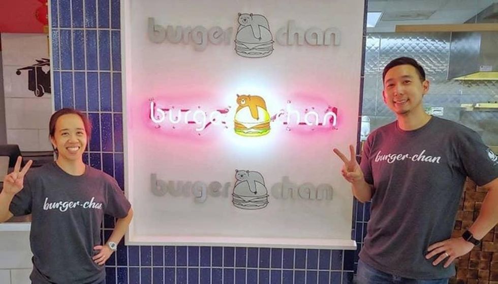 burger-chan Diane and Willet Feng