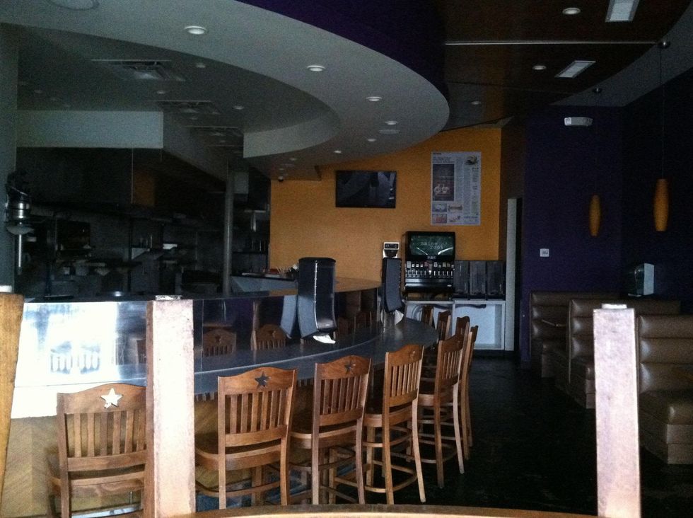 Burger Guys dark inside