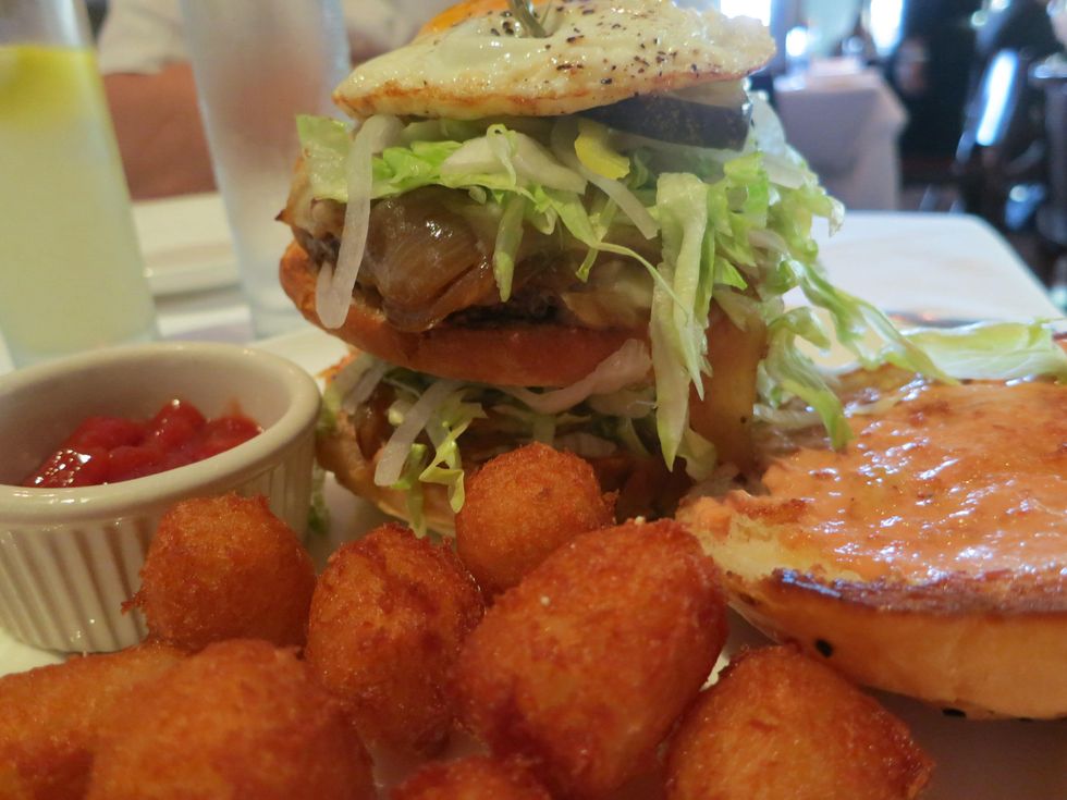 burger Haven Big H Burger