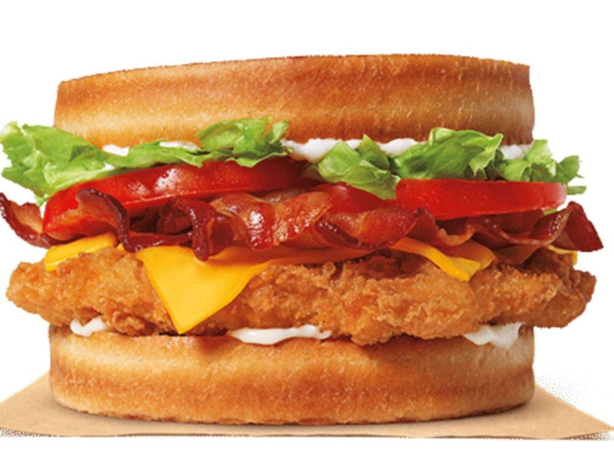 Burger King chicken sourdough sandwich