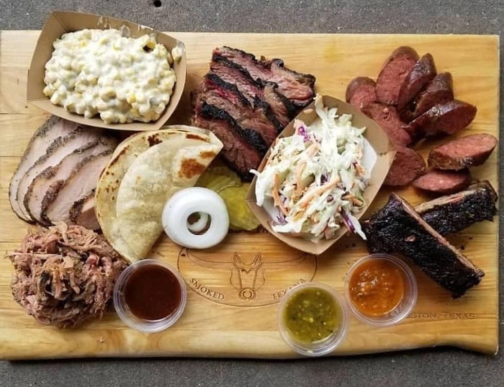 Burro & Bull parrillada platter