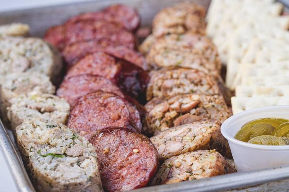 Burro & Bull sausage and boudin