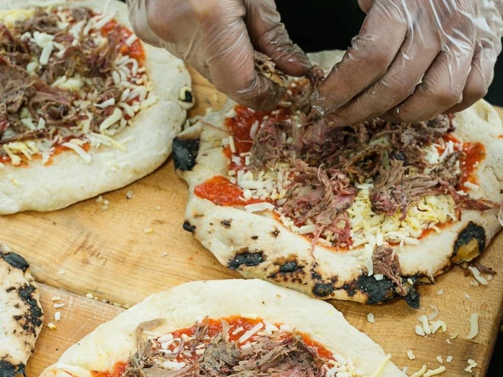 Butcher's Ball 2017 Arash Kharat Beaver's pizza