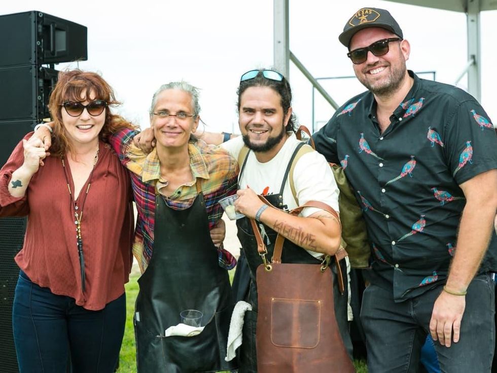 Butcher's Ball 2017 Elaine Dillard Monica Pope Jonathan Beitler