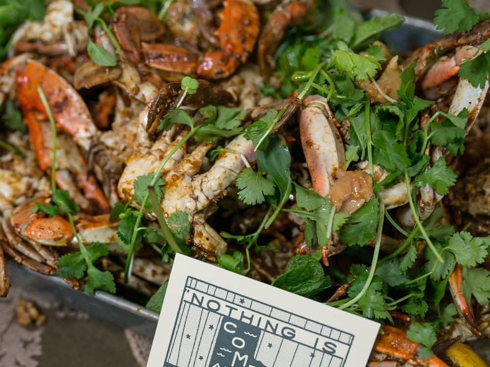 Butcher's Ball 2017 State of Grace barbecue crab