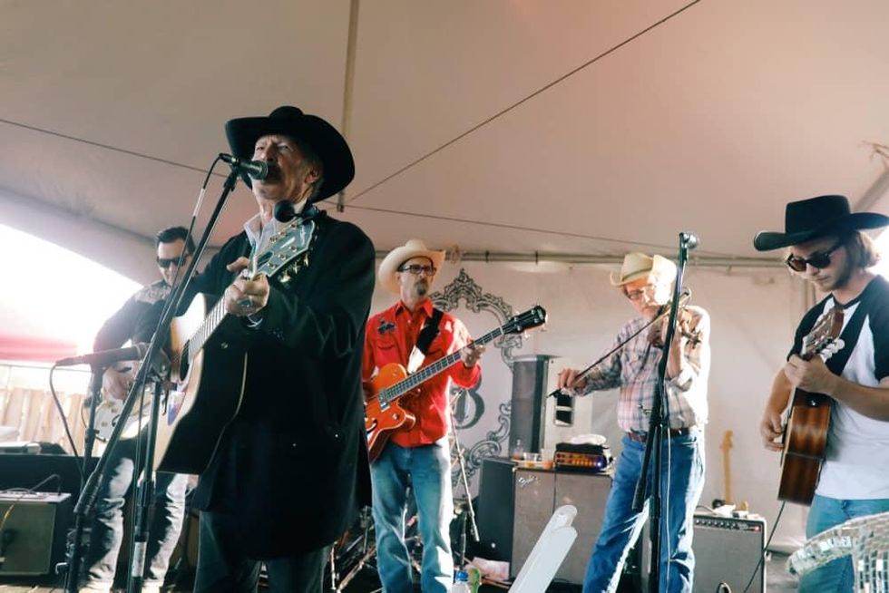 Butcher's Ball 2018 Kinky Friedman with Hard Luck Revival