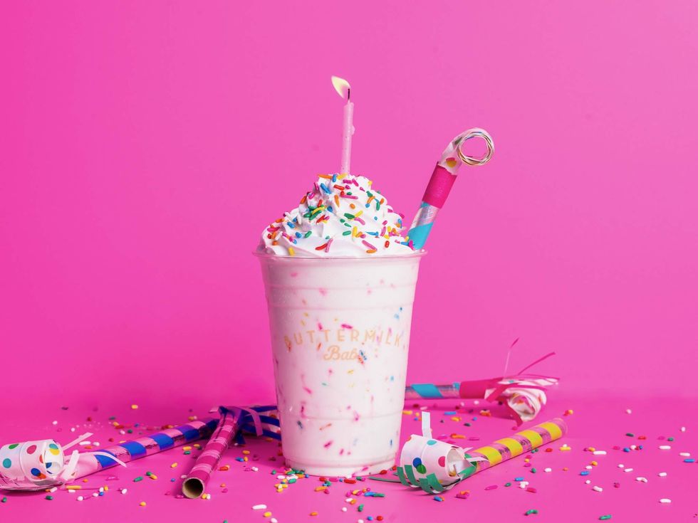 Buttermilk Baby birthday milkshake