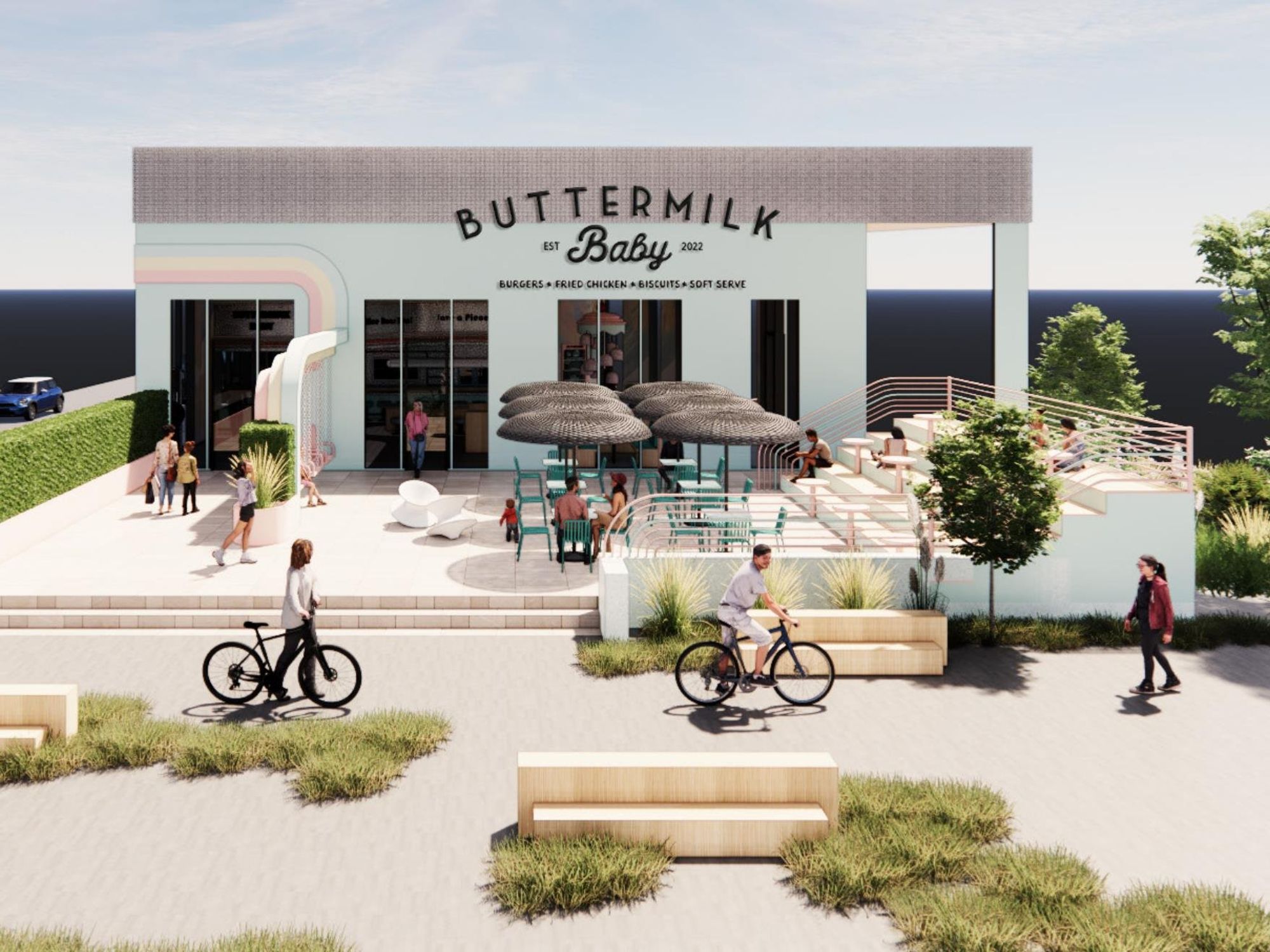 Buttermilk Baby exterior rendering