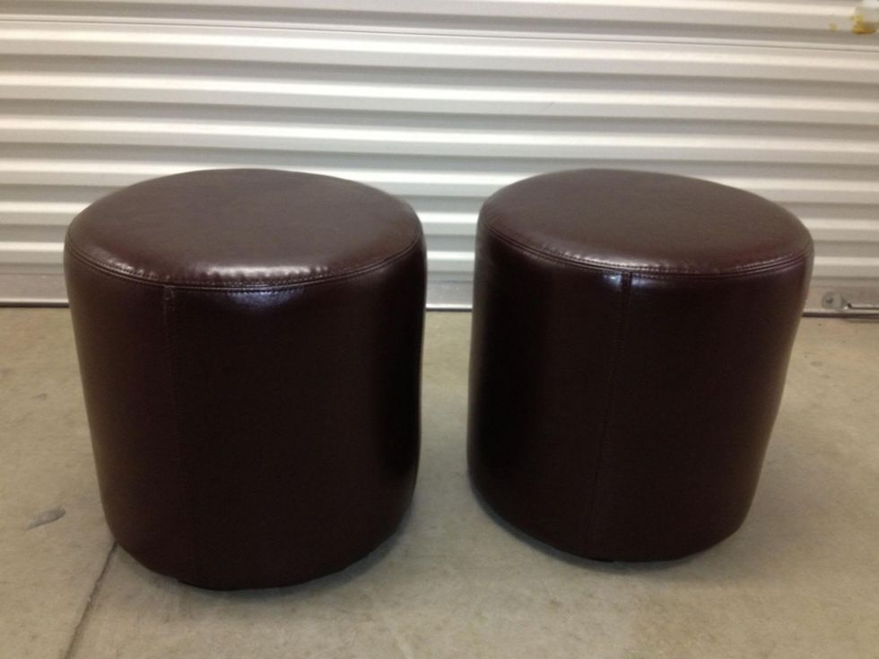 Buy Design Exchange December 2014 leather stools