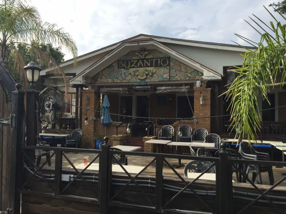 Byzantio Greek restaurant exterior