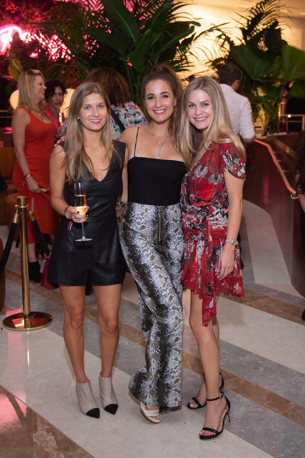 C. Baldwin grand opening 2019 Kim Jones Hannah Stegman Amy Kemp