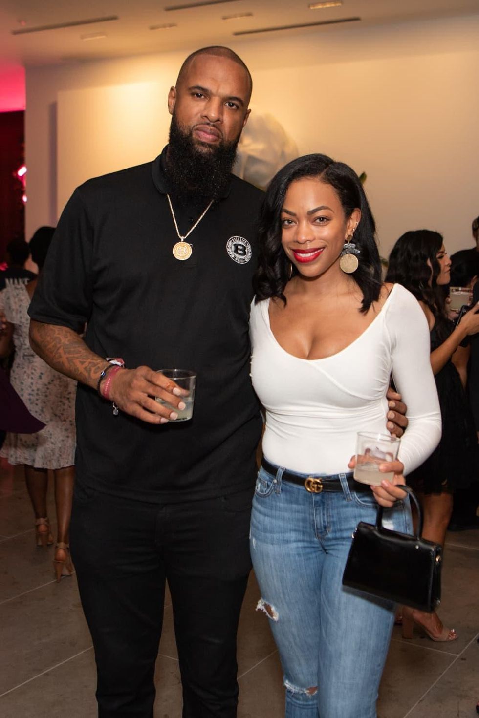 C. Baldwin grand opening 2019 Slim Thug Kayla Jones