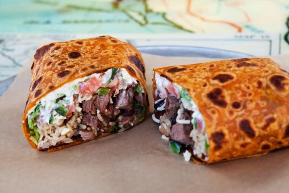 Cabo Bob's burrito
