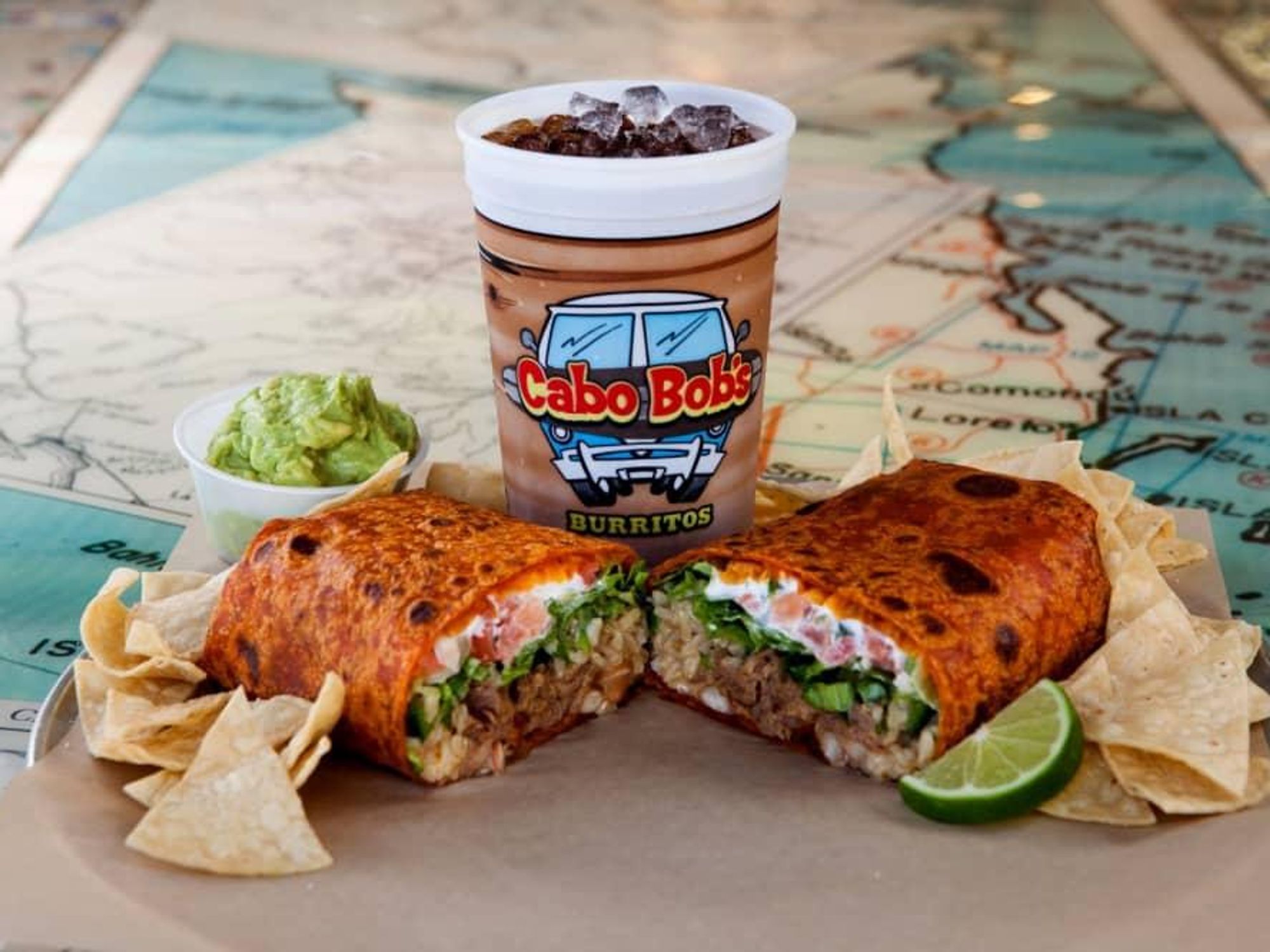 Cabo Bob's burrito