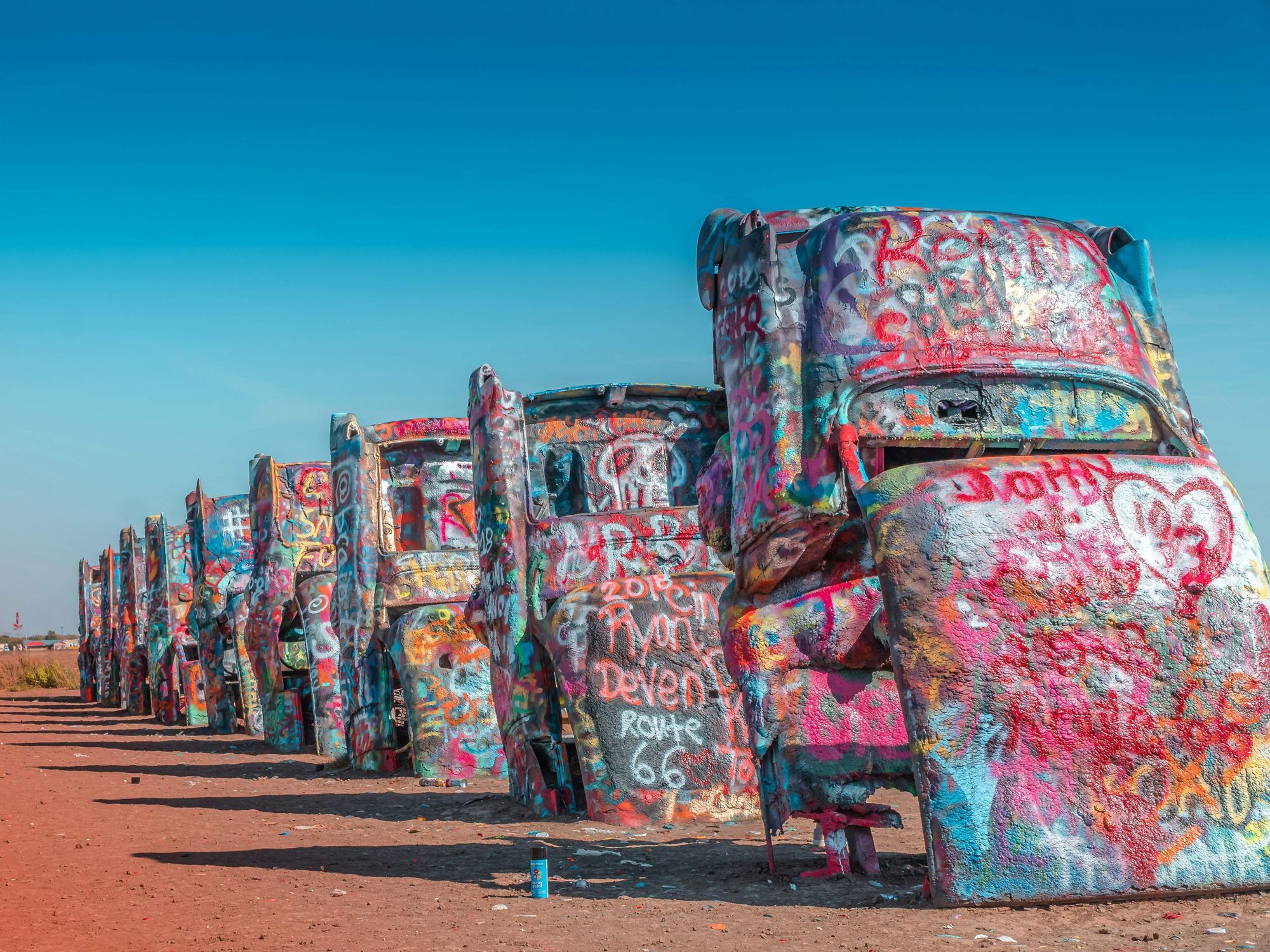 Cadillac Ranch in Amarillo