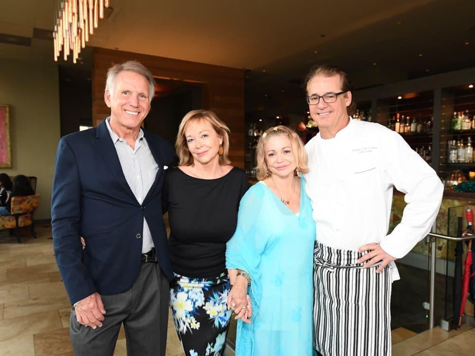 Cafe Annie 35th anniversary, 6/16, Lonnie Schiller, Candyce Schiller, Mimi del Grande, Robert del Grande