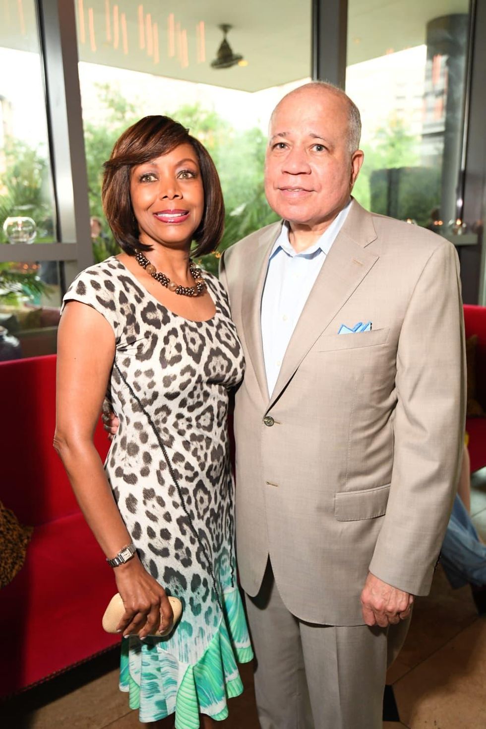 Cafe Annie 35th anniversary, 6/16, Lora Clemmons, Dr. John Clemmons