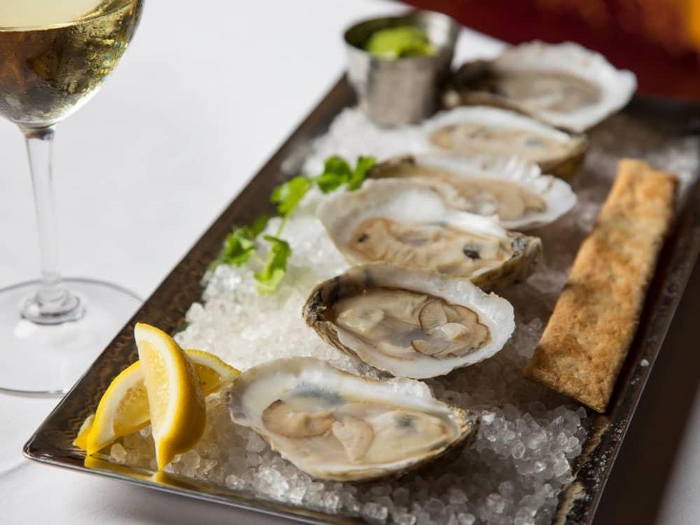 Cafe Annie Prime Room oysters