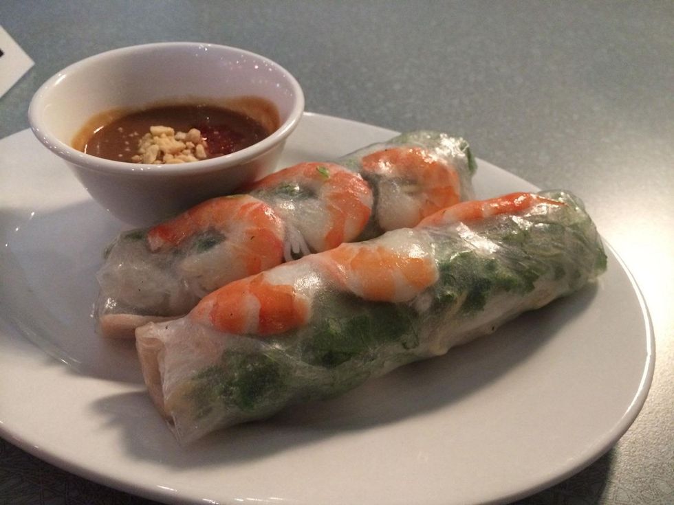 Cafe Helene Vietnamese spring roll