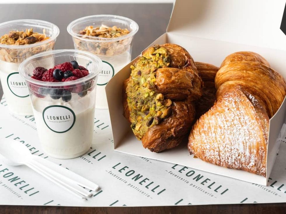Cafe Leonelli breakfast items