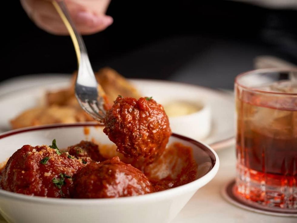 Cafe Leonelli meatballs