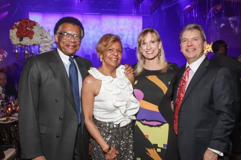 CAMAC 30th anny gala, Jan. 2016, Rufus Cormier, Yvonne Cormier, Karen Garcia, Roland Garcia