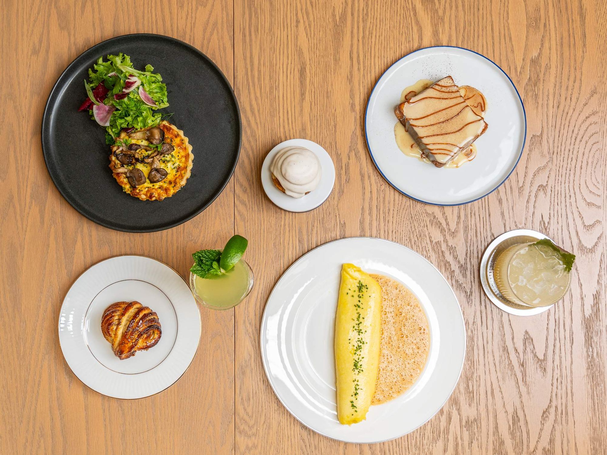 Camaraderie brunch spread