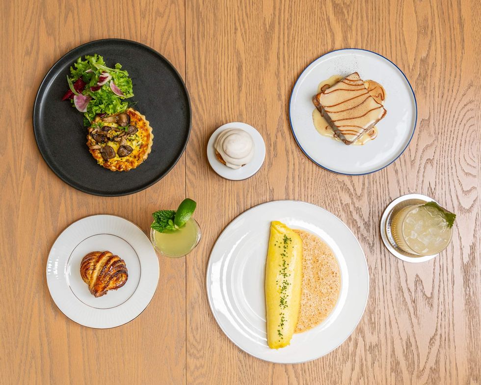 Camaraderie brunch spread