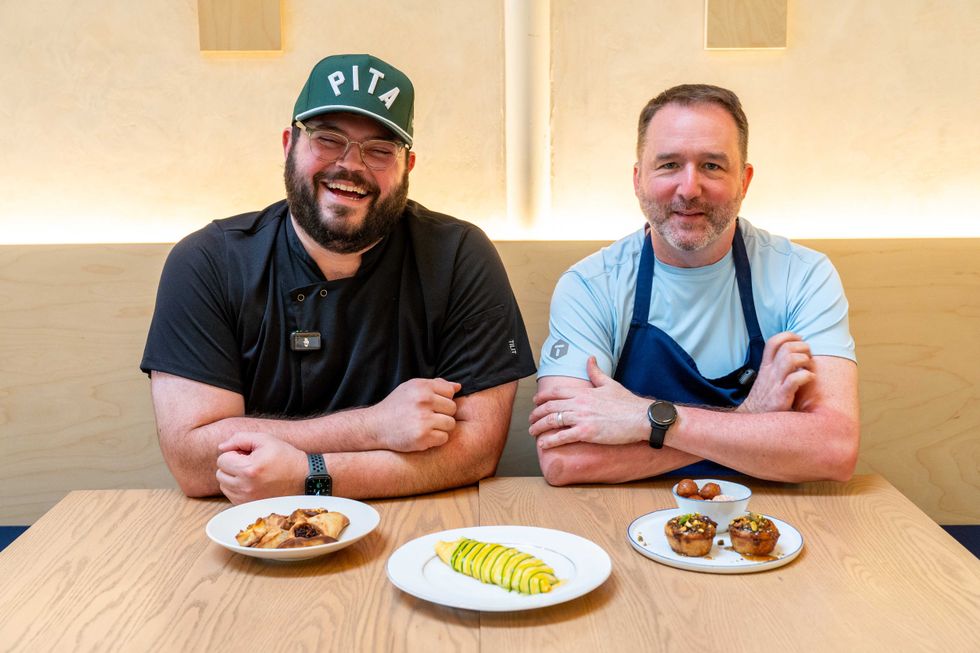 Camaraderie Craft Pita brunch