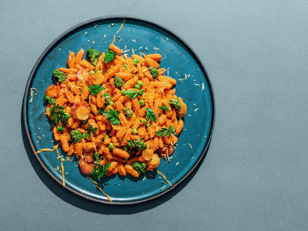 Camaraderie restaurant carrot cavatelli