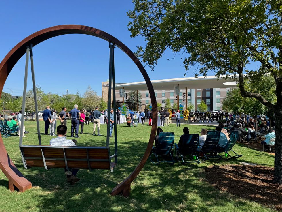 Camden Park seating area