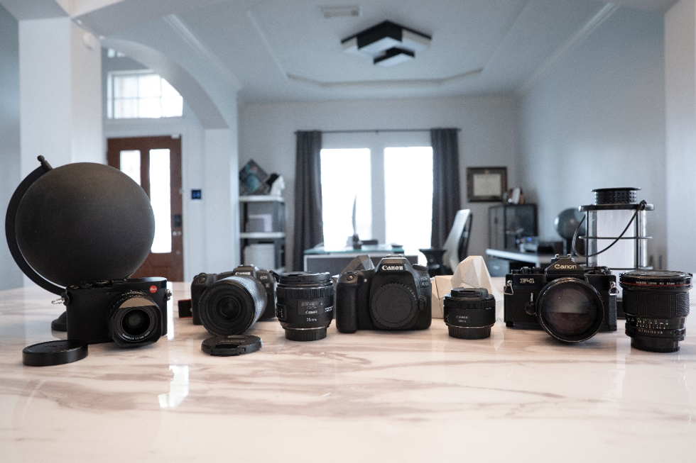 Cameras and accessories