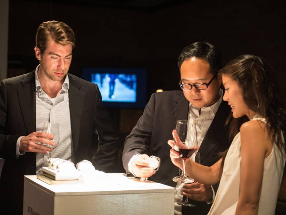 Camerata and Tiffany Watch Launch Brad Gilde, Randy Ho and Winnie Yu