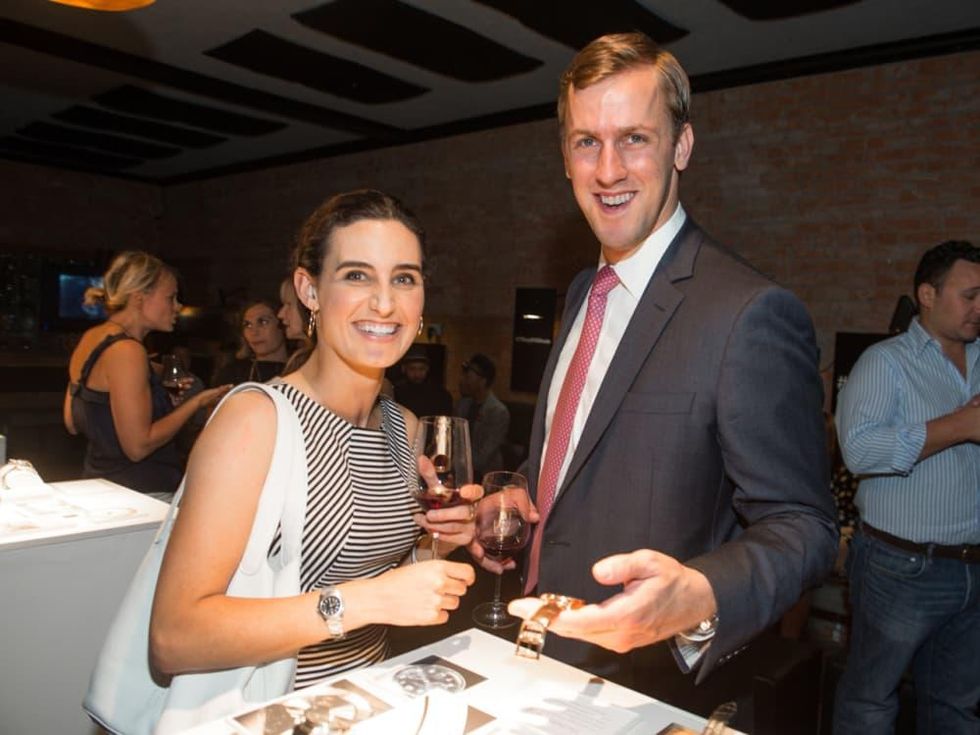 Camerata and Tiffany Watch Launch Caroline Hussey and Shawn Schmidt