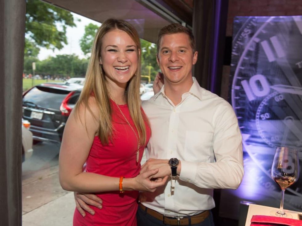 Camerata and Tiffany Watch Launch Kate Bracksieck and Chris Robart