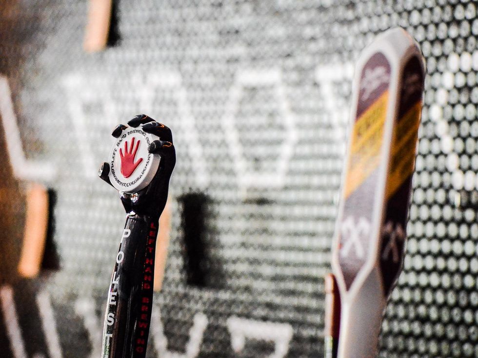 Camerata Houston wine bar July 2013 beer tap