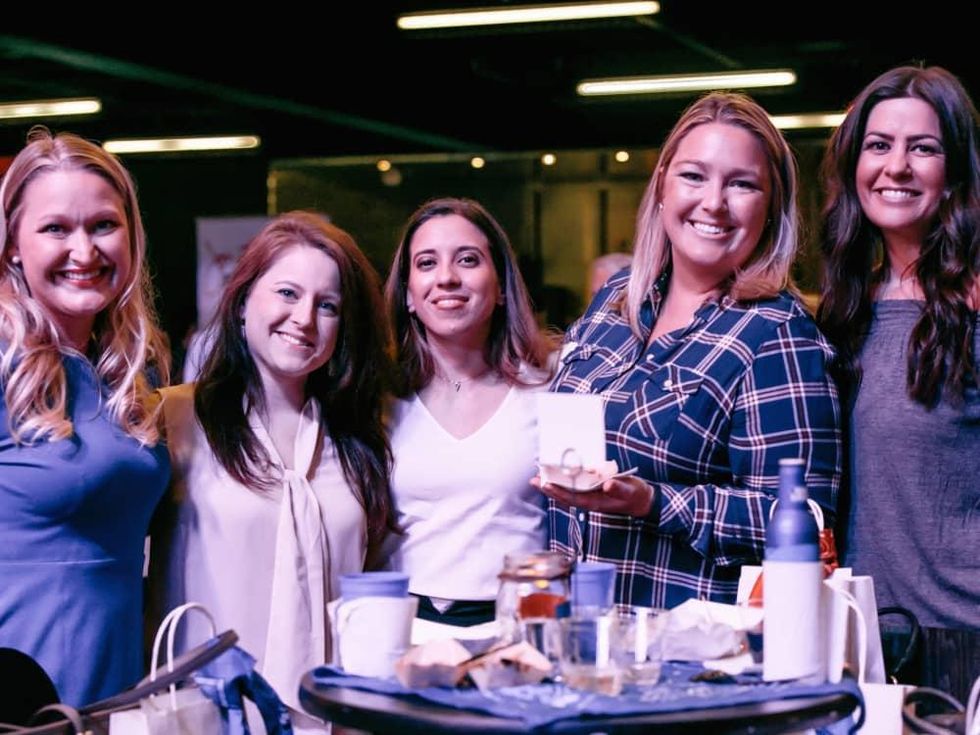 Camp for All Culinary Challenge Ellen Pennington, Meagan Messer, Nicole Till, Nikki Mitchell, and Erin Marzouki