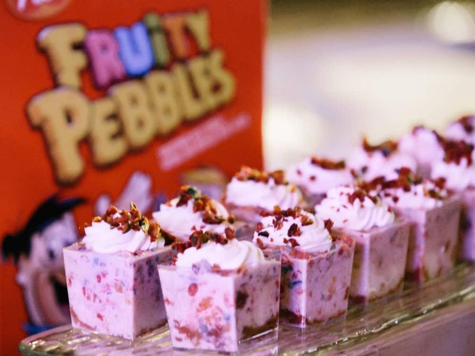 Camp for All Culinary Challenge Mandola's Fruitti pebbles tres leches