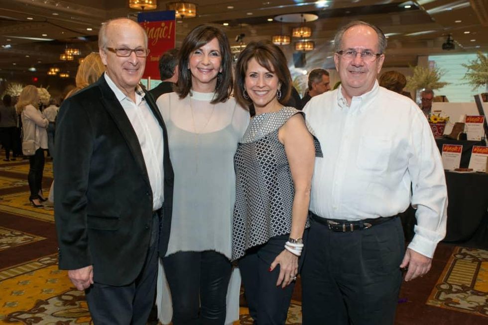 Camp for All, Jan. 2016, Pete Dienna, Bonnie Kelley Dienna, Susan Martin, Tom Martin