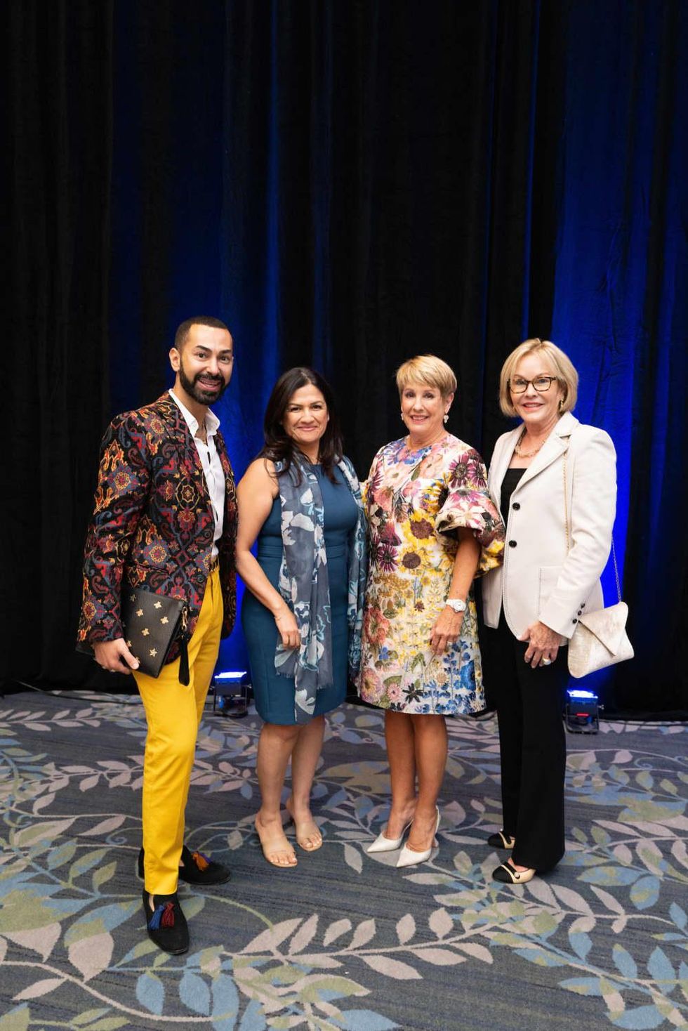 CanCare Houston luncheon 2021 Fady Armanious,Rani Puranik, Donna Lewis and Shelaghmichael Brown