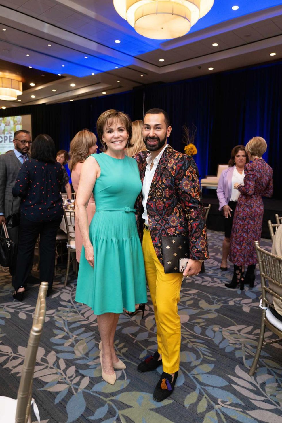 CanCare Houston luncheon 2021 Hallie Vanderhider Fady Armanious