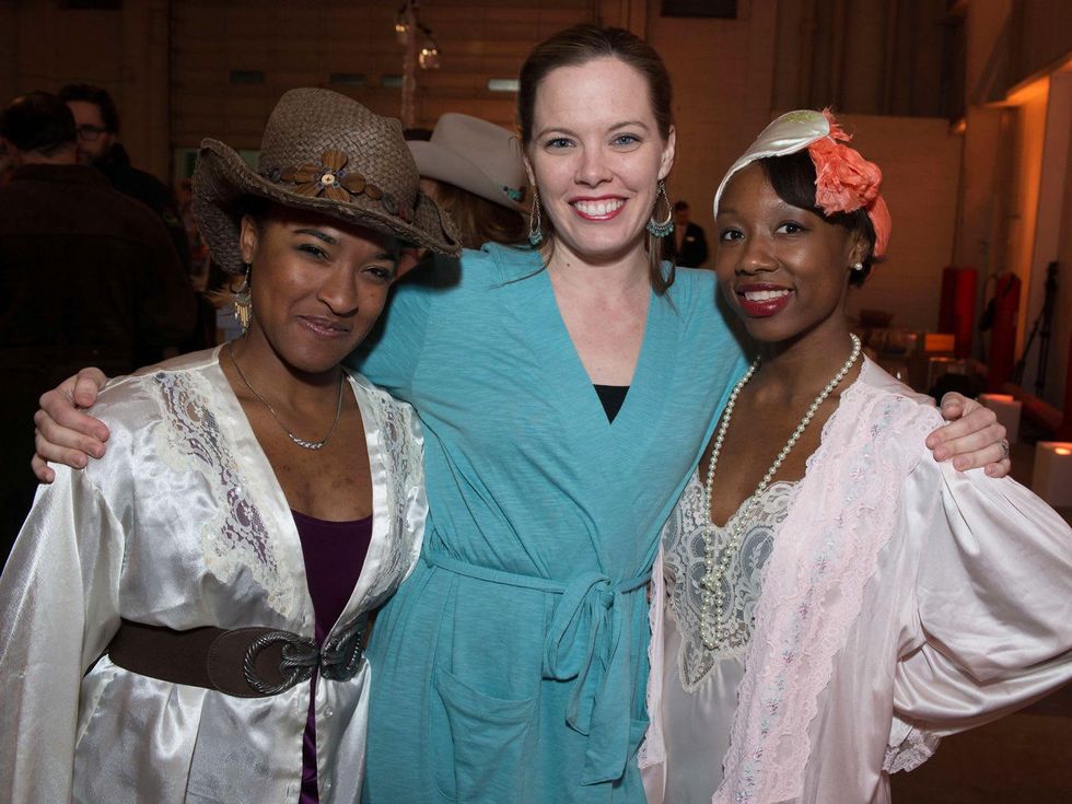 Candace Rattliff, from left, JoDee Engle and Courtney D. Jones at the Hope Stone Gala March 2014