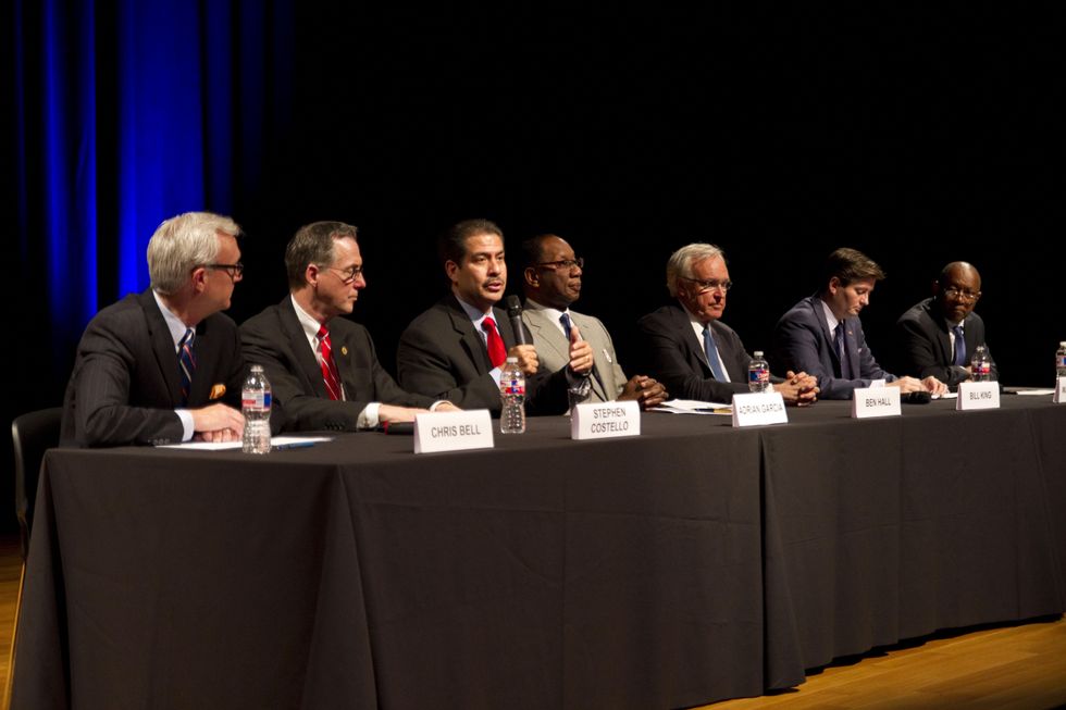 Candidates at the Mayor Forum on the Arts