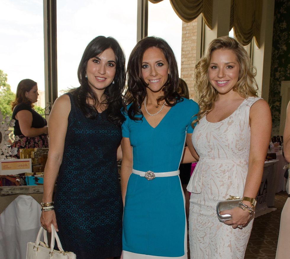 Candlelighters Luncheon Houston May 2013 Alexandra Ochoa, Hannah McNair and Bria Warren