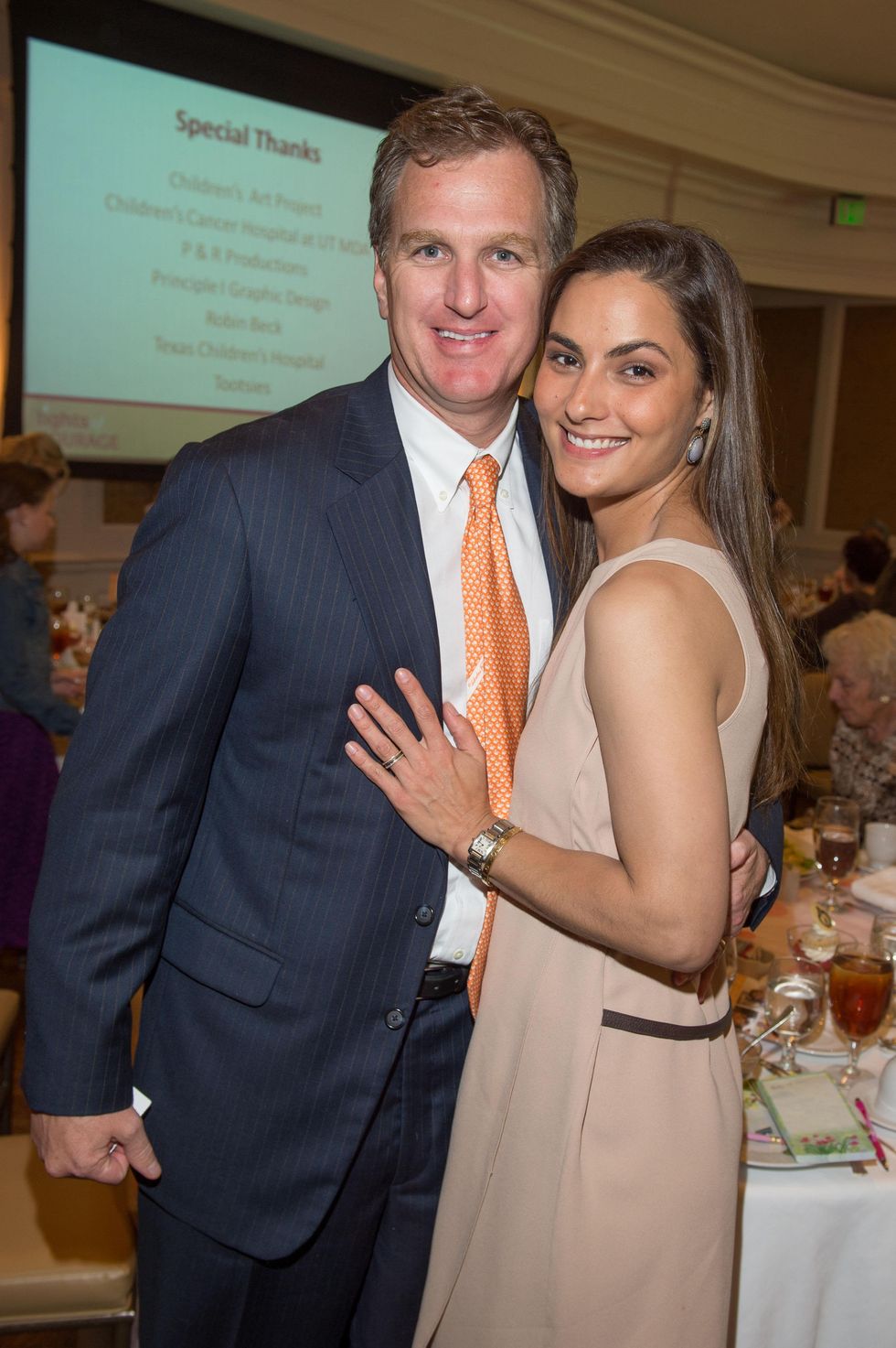 Candlelighters Luncheon Houston May 2013 Webb and Christy Jennings