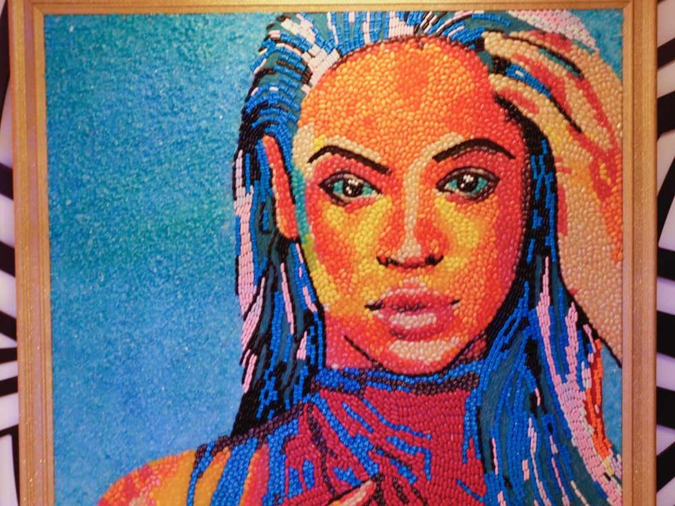 Candytopia Houston Beyonce portrait