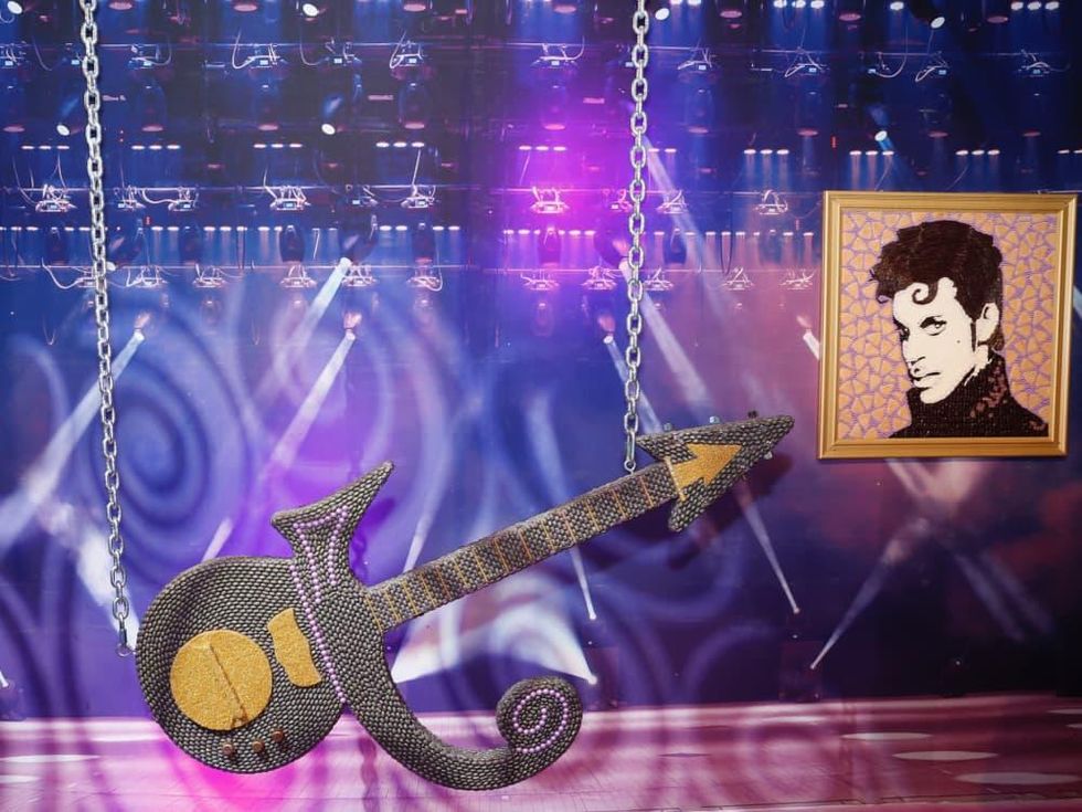 Candytopia Houston Prince guitar