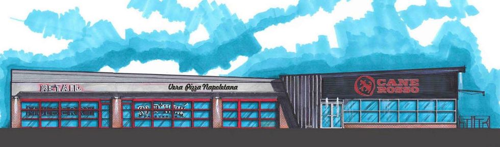 Cane Rosso Houston rendering