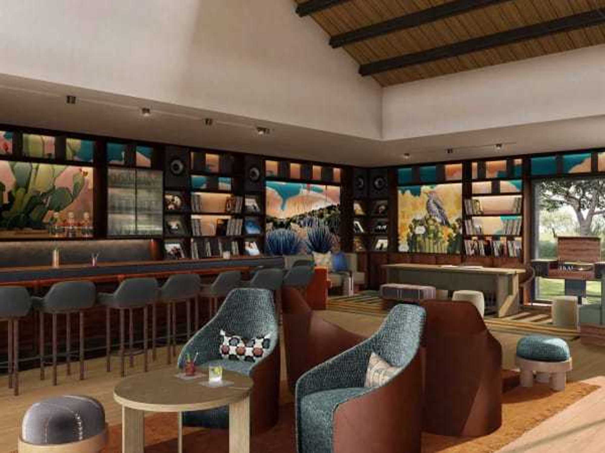 Canyon Ranch Austin music room