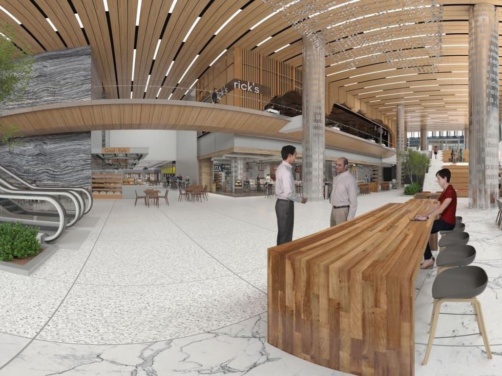 Capitol Tower tunnel area in VR rendering